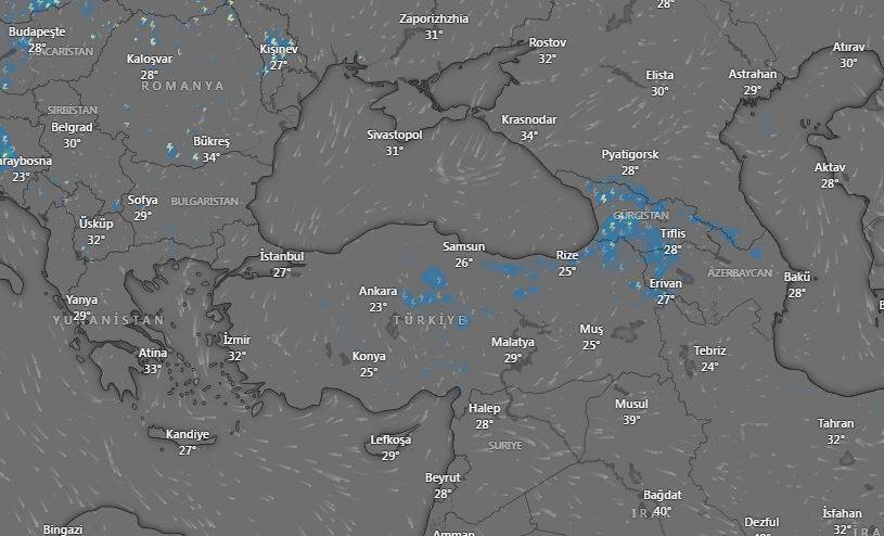 Kars ve Ardahan çevreleri için sağanak uyarısı 4